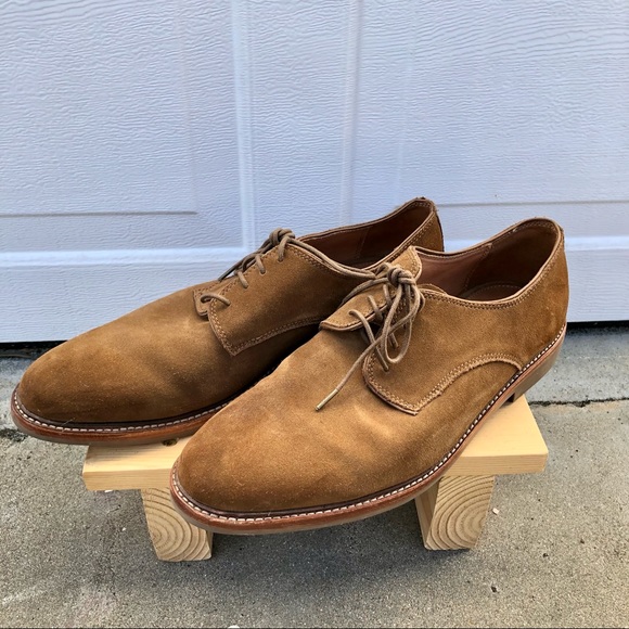 SOLD Men’s Coach Gilbert Brown Suede Leather Oxford Derby Dress Shoes 12D